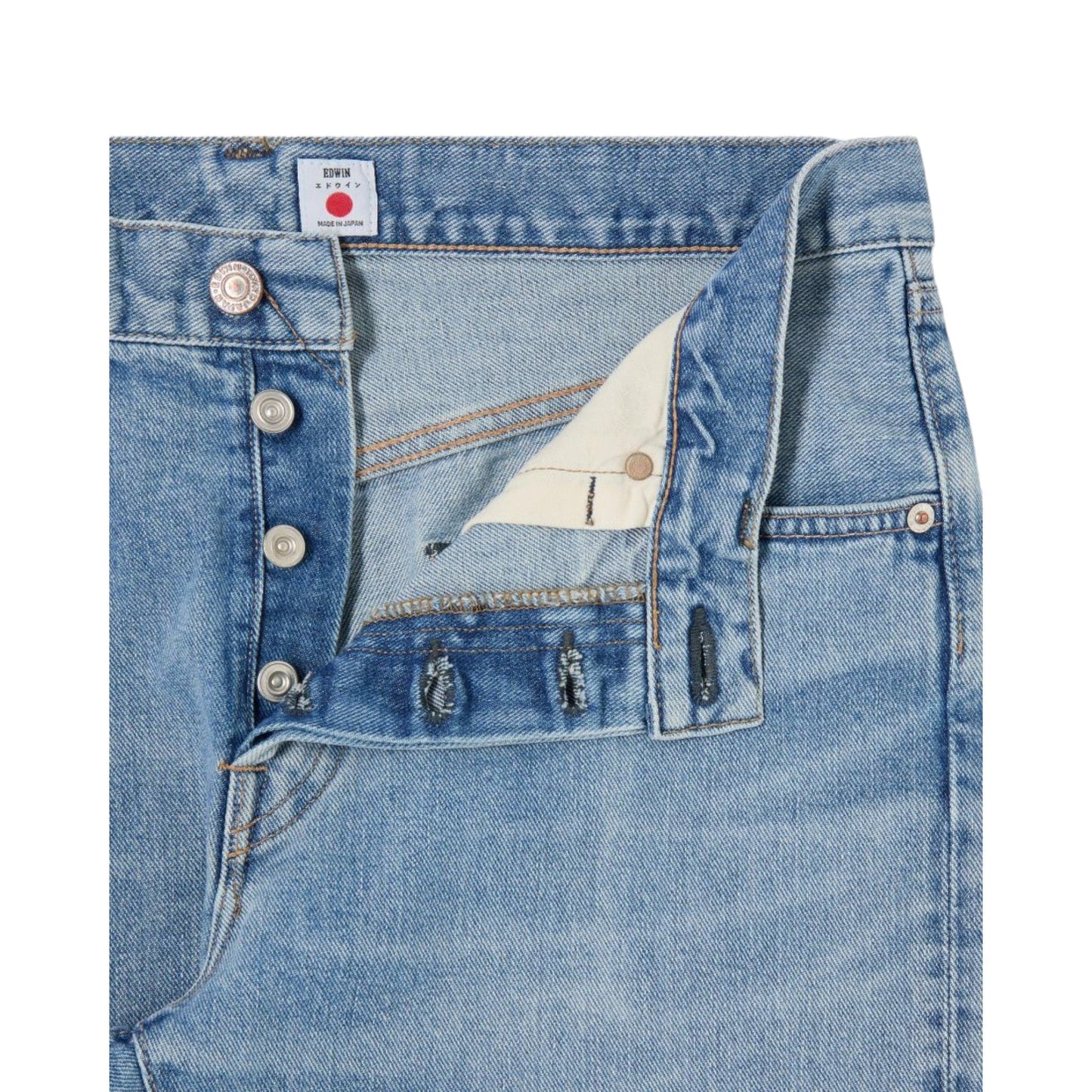 Jeans Uomo Edwin Slim Tapared - BluLight Used - Pantaloni di Edwin | Francis Concept