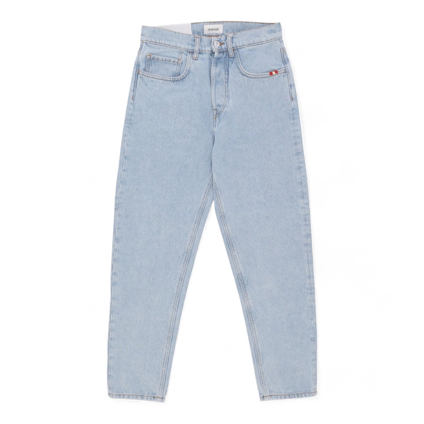 Jeans Uomo Amish Supplies Jeremiah - Denim Bleached Francis Concept