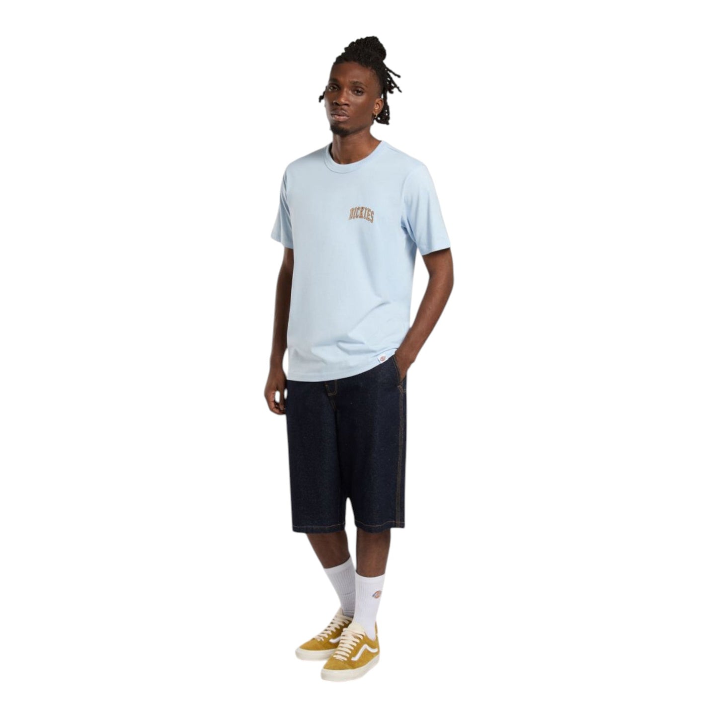 Jorts Dickies Madison Denim Short - Rinsed - Bermuda di Dickies | Francis Concept