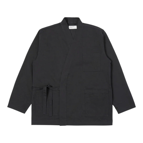Kimono Universal Works Kioto Work Jacket - Black - Giacche di Universal Works | Francis Concept