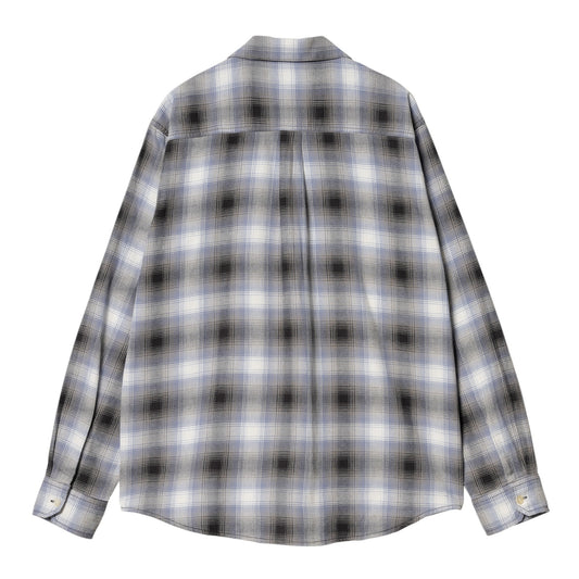 Carhartt Wip L/S Blanchard Shirt - Blanchard Check, Charm Blue Francis Concept