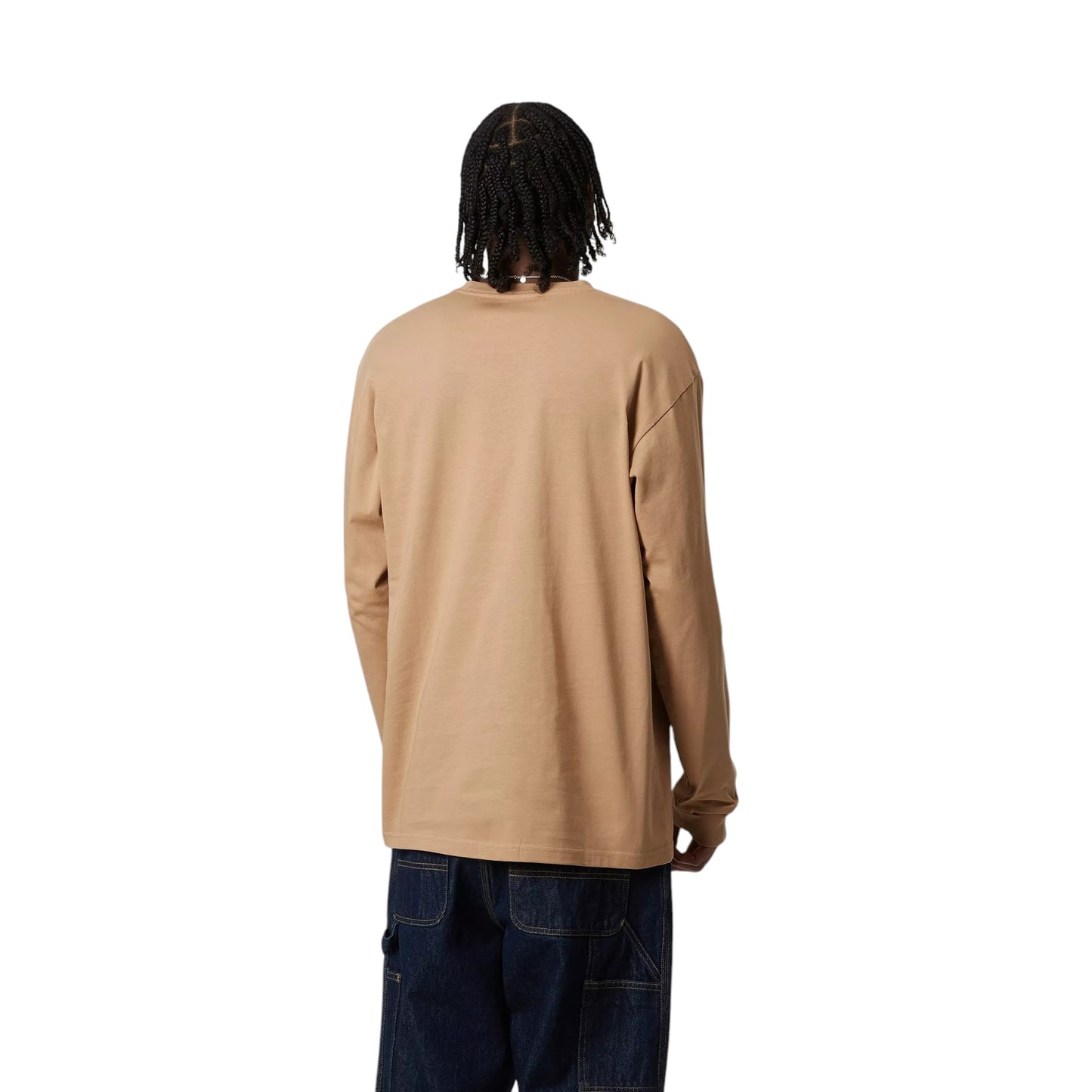 Carhartt Wip L/S Chase T-Shirt  - Dusty H Brown