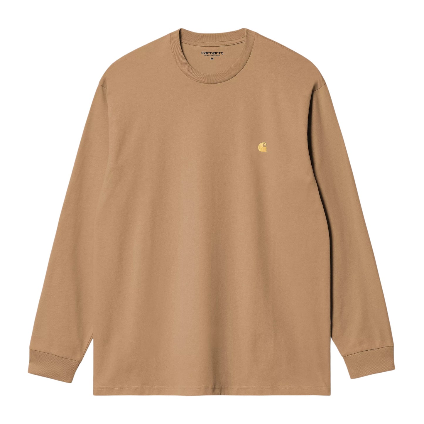 Carhartt Wip L/S Chase T-Shirt  - Dusty H Brown