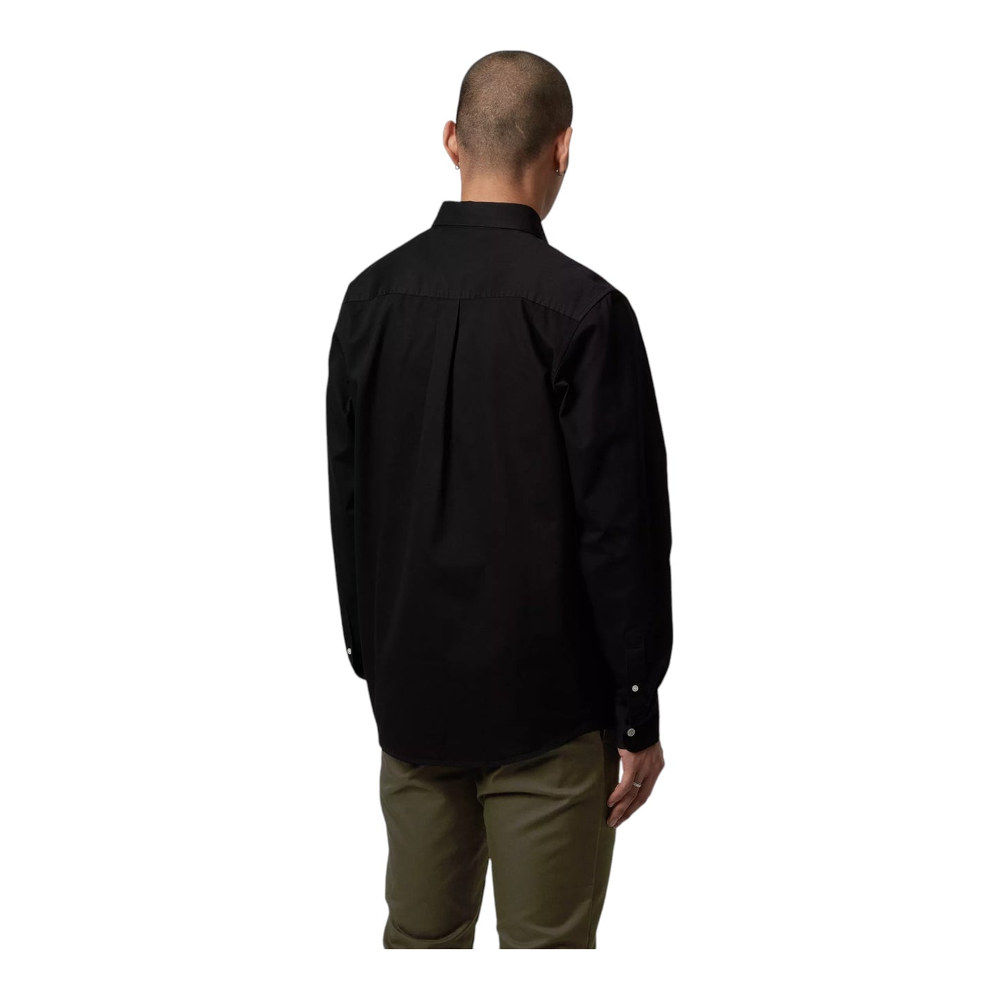 Carhartt Wip L/S Madison Shirt - Black / White