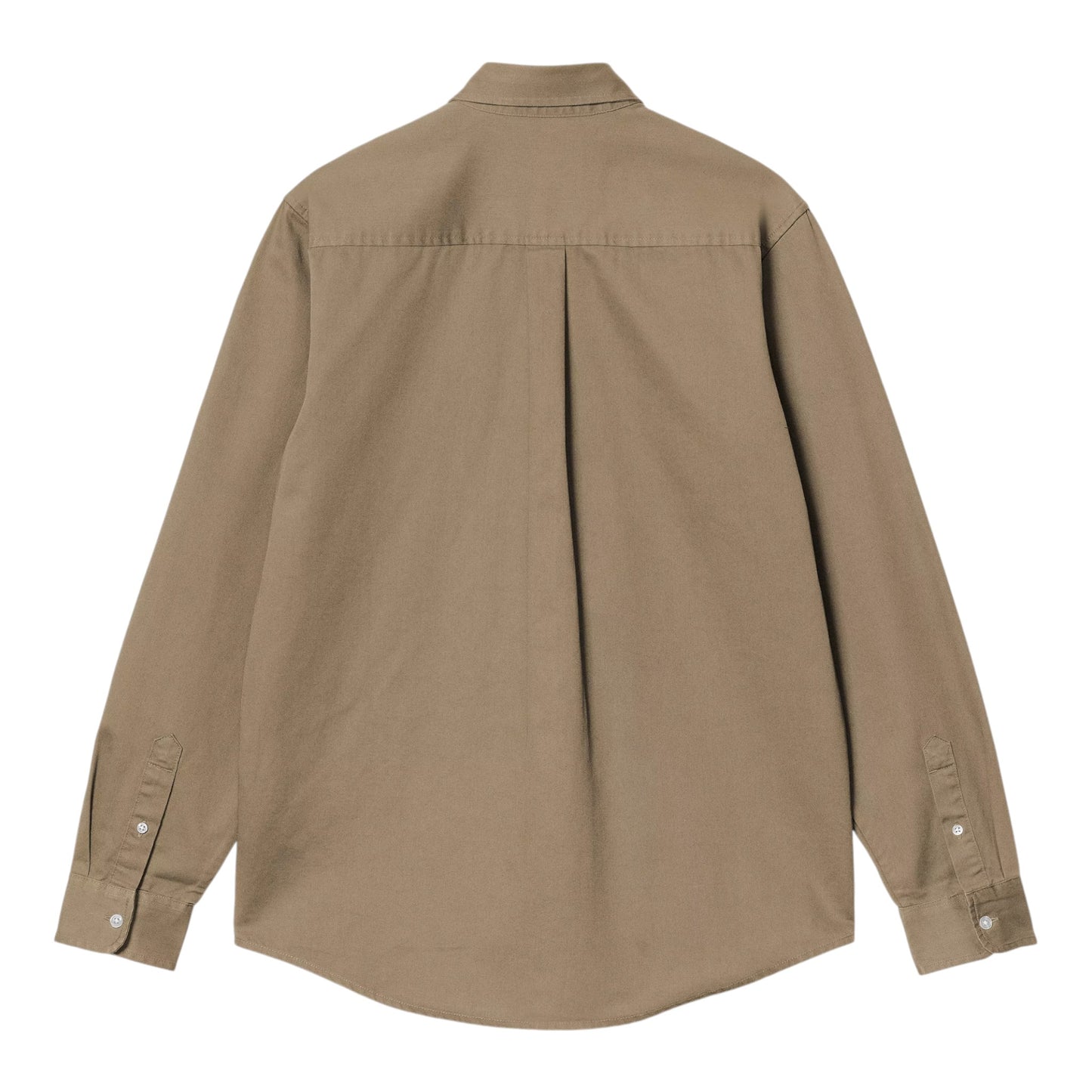 Carhartt Wip L/S Madison Shirt - Leather / White