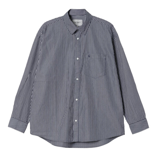 Carhartt Wip L/S Notus Shirt - Arvin Stripe / Space Francis Concept