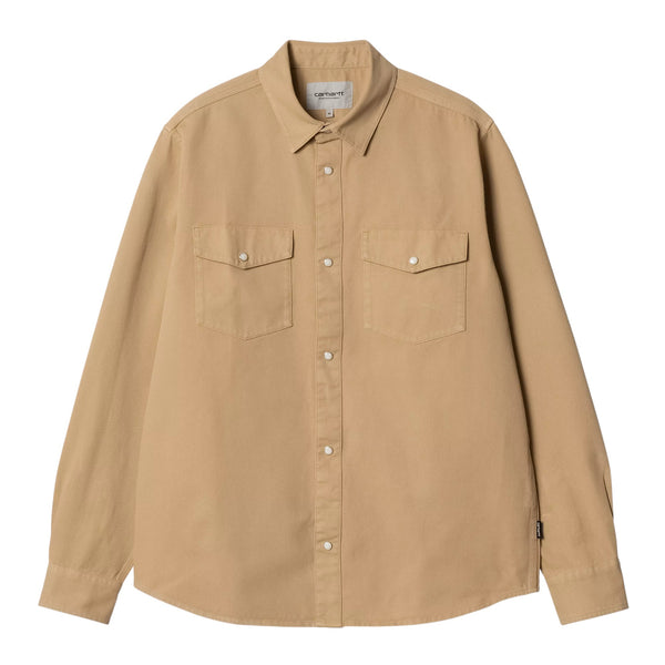 Carhartt Wip L/S Santa Fe Shirt - Dusty