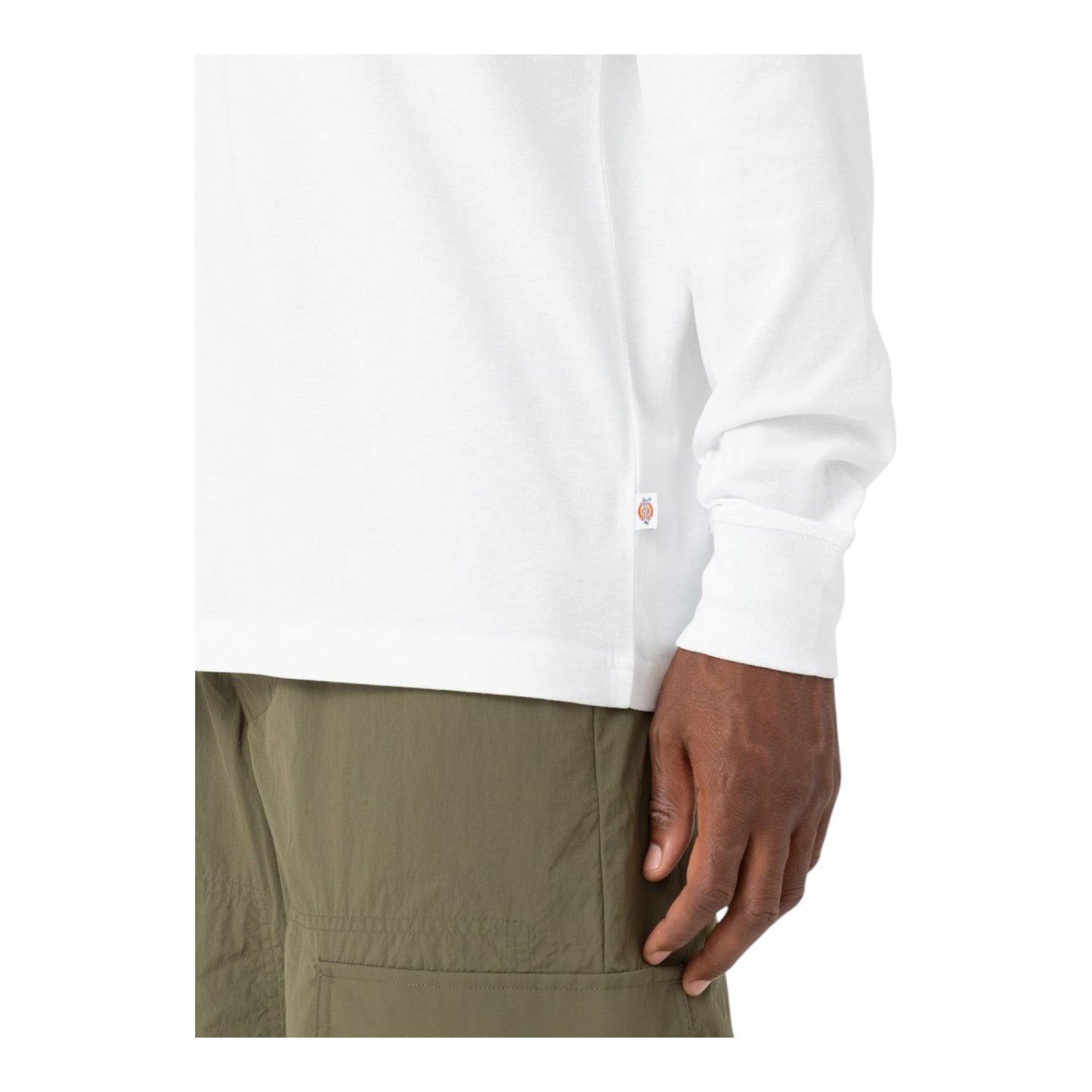 Long Sleeve Dickies Luray Pocket Tee - White - Long Sleeve di Dickies | Francis Concept
