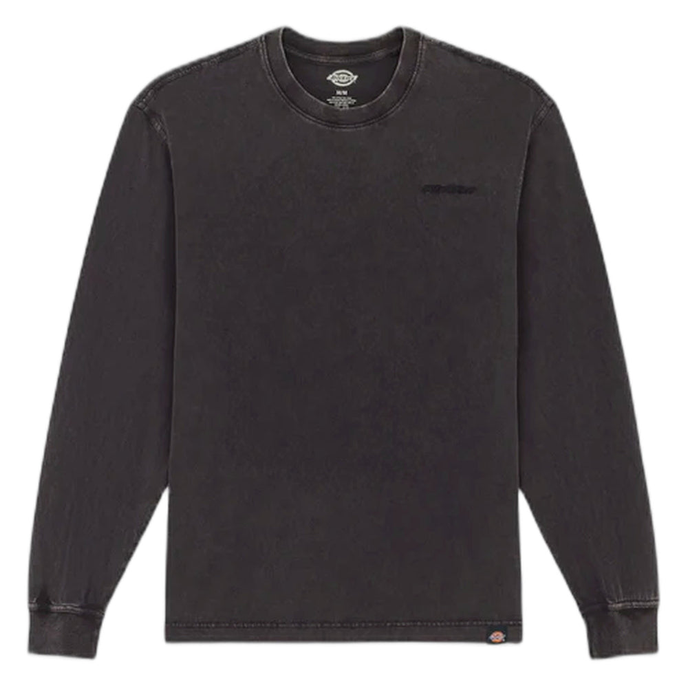 Long Sleeve Plentywood Tee LS - Black - T-Shirt di Dickies | Francis Concept