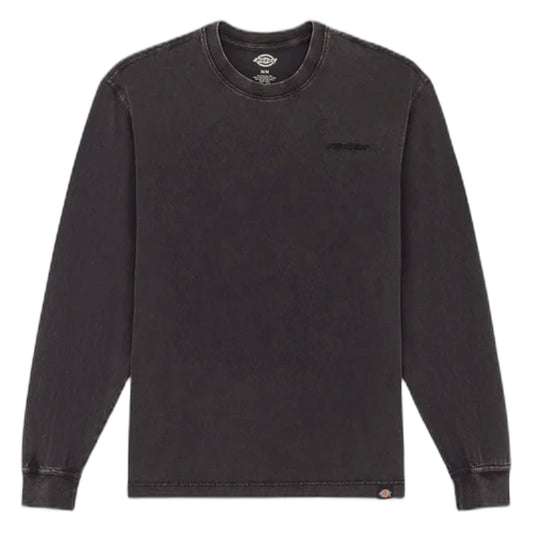 Long Sleeve Plentywood Tee LS - Black - T-Shirt di Dickies | Francis Concept