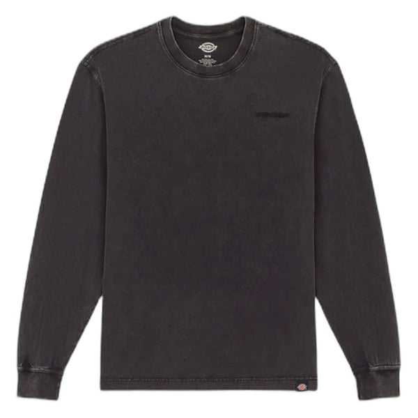 Long Sleeve Plentywood Tee LS - Black - T-Shirt di Dickies | Francis Concept