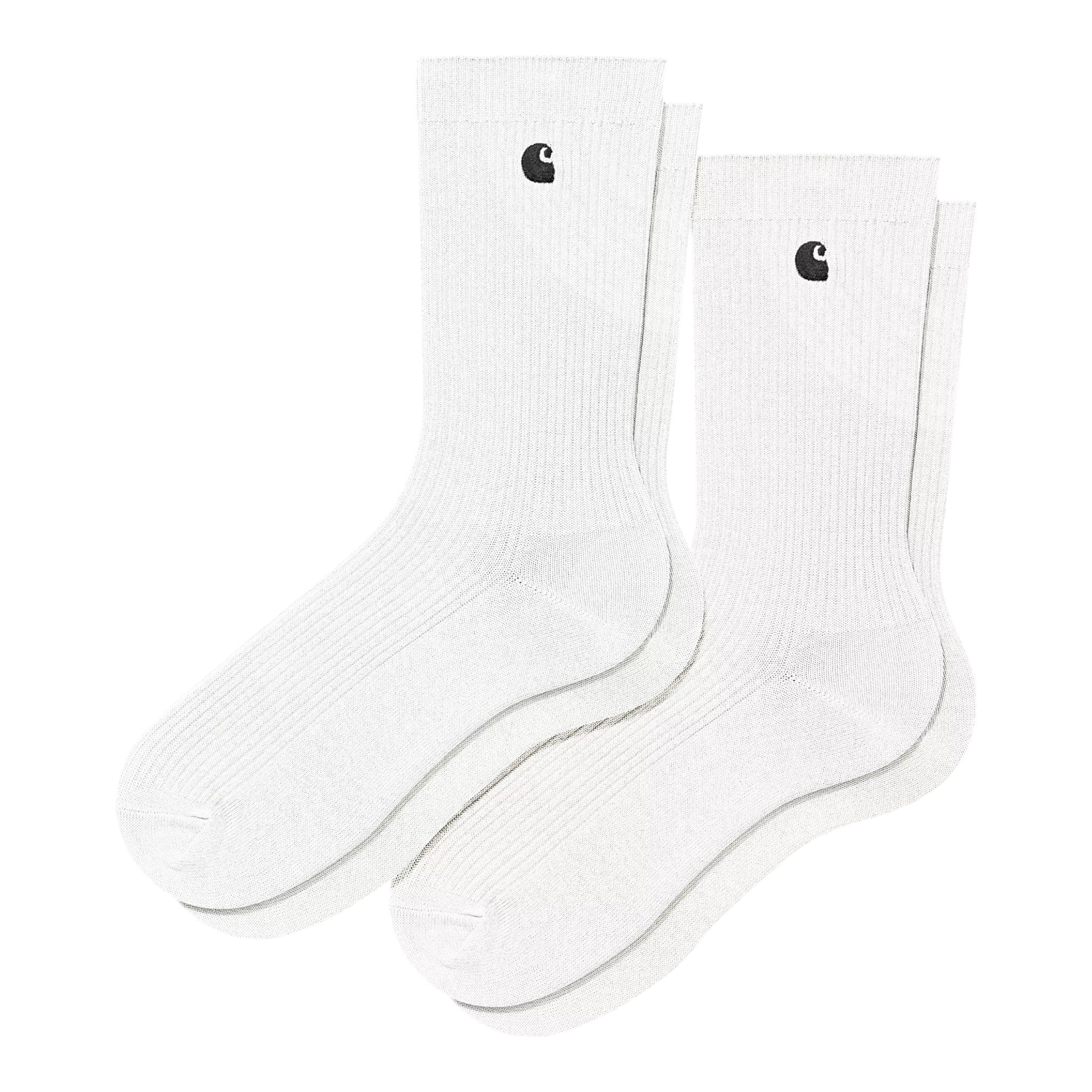 Carhartt Wip Madison Pack Socks - White / Black