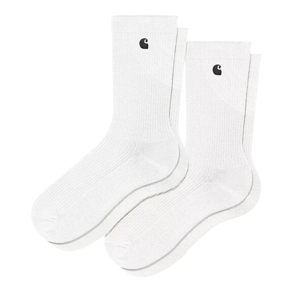 Carhartt Wip Madison Pack Socks - White / Black