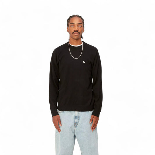 Carhartt Wip Madison Sweater - Black Francis Concept