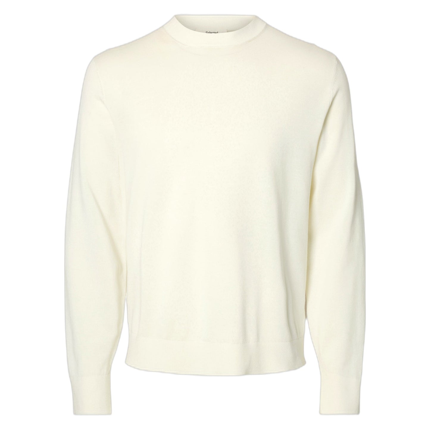 Maglia Selected Homme Torino Ls Knit Crew Neck - Egret-Francis Concept
