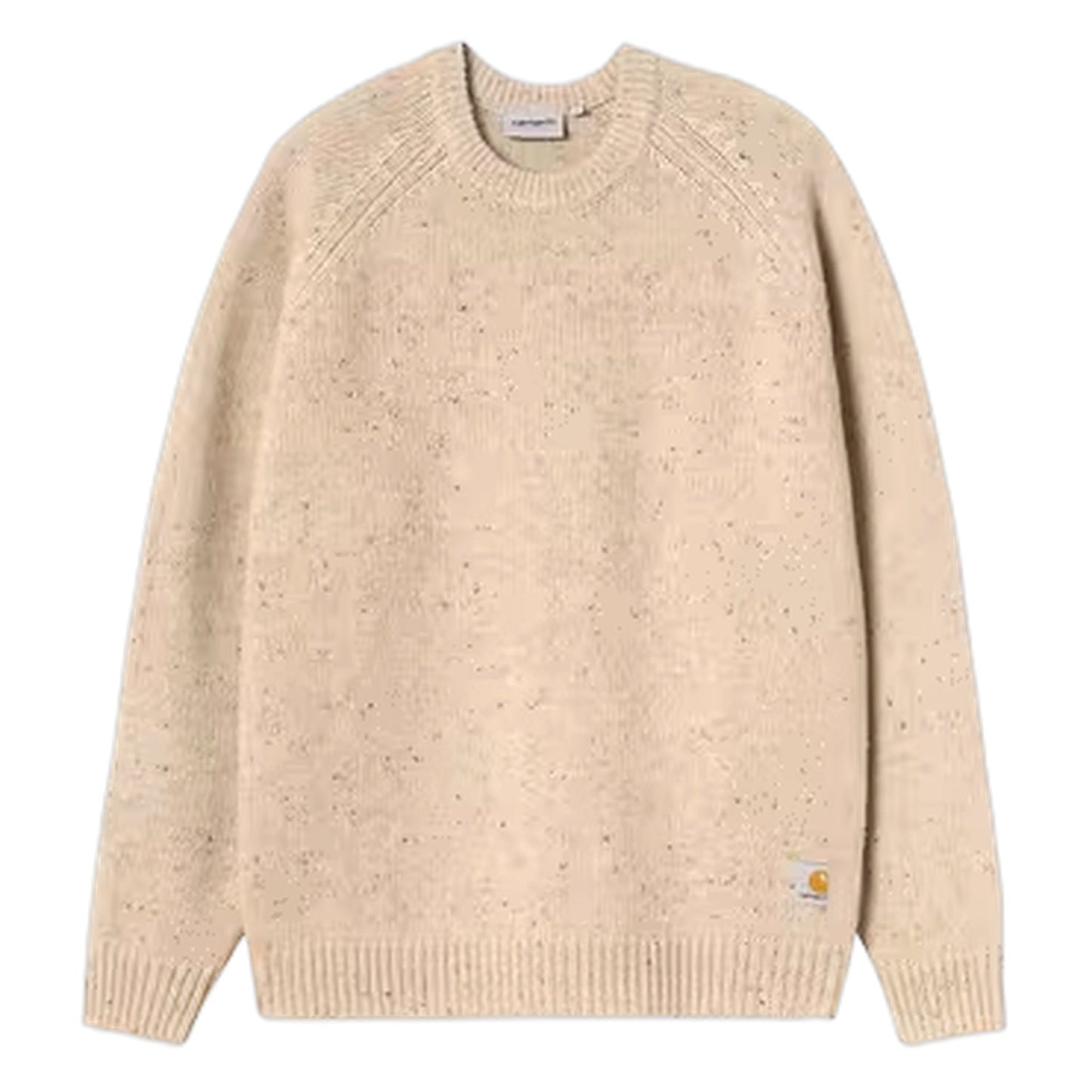 Maglione Carhartt Wip Anglistic Sweater - Speckled Fleur De Sel - Scarpe di Carhartt Wip | Francis Concept