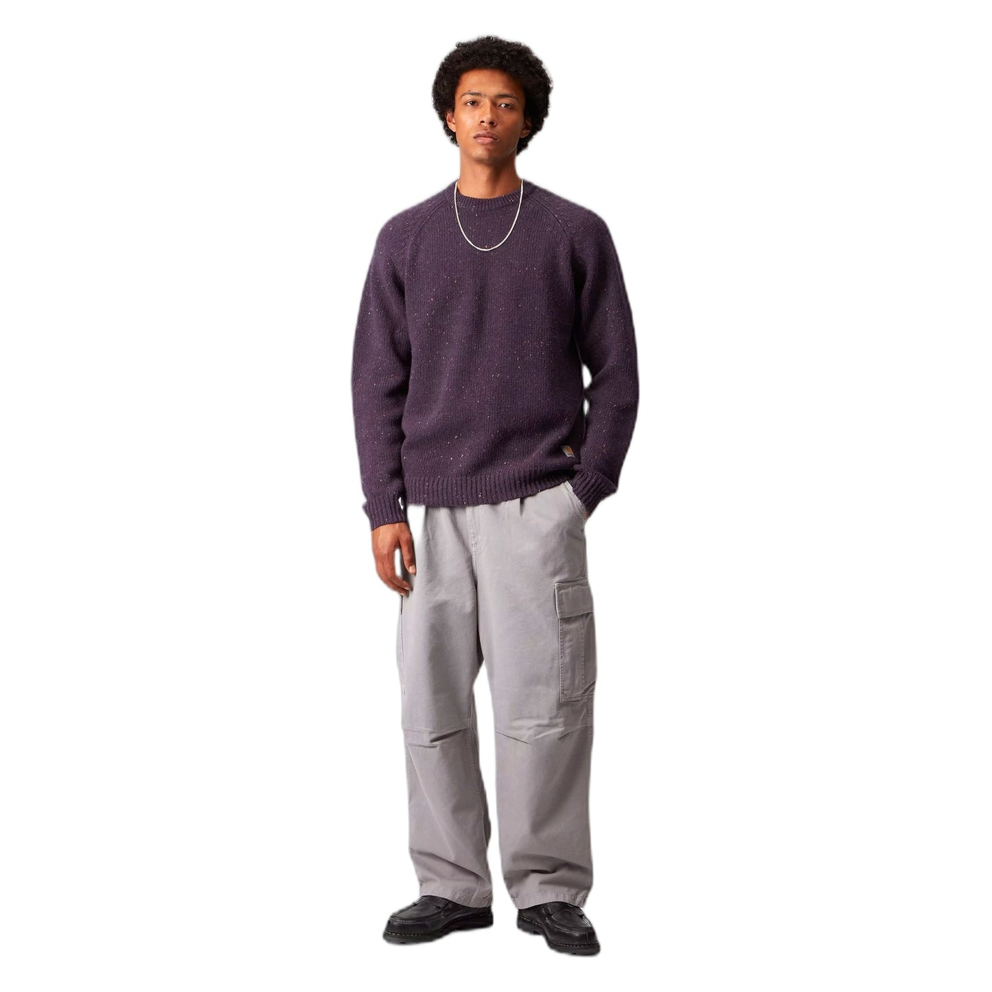 Maglione Carhartt Wip Anglistic Sweater - Speckled Lokers - Maglieria di Carhartt Wip | Francis Concept