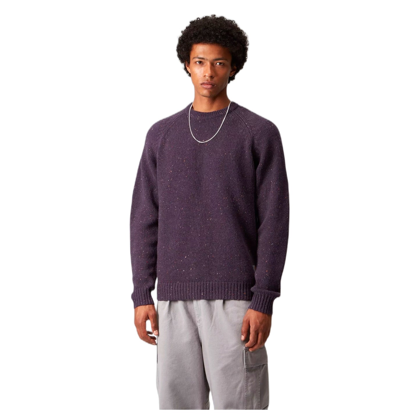 Maglione Carhartt Wip Anglistic Sweater - Speckled Lokers - Maglieria di Carhartt Wip | Francis Concept