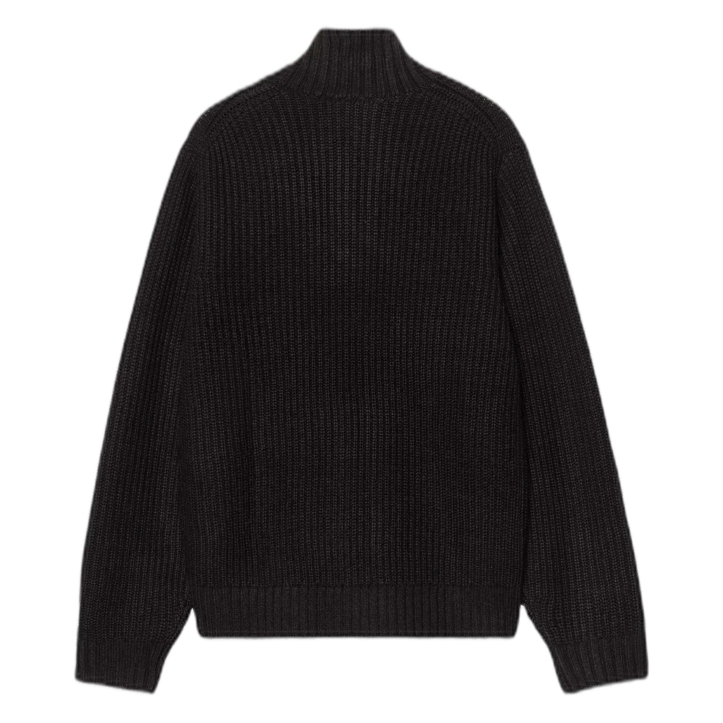 Maglione Carhartt Wip Detroit Half Zip Sweater - Black - Maglieria di Carhartt Wip | Francis Concept