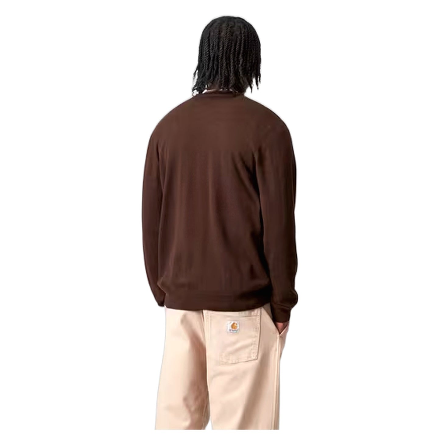 Maglione Carhartt Wip Madison Sweater - Palisander / Black - Maglieria di Carhartt Wip | Francis Concept