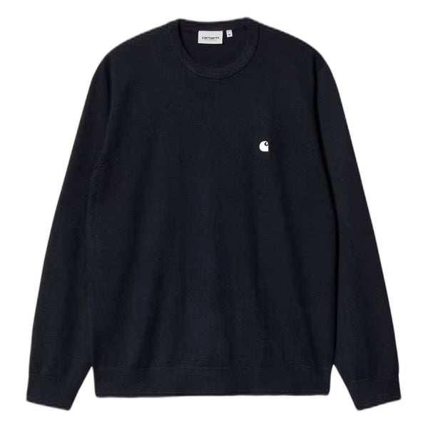Maglione Carhartt Wip Sweater - Dark Navy / Wax - Maglieria di Carhartt Wip | Francis Concept