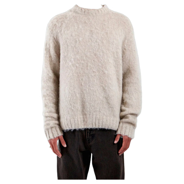 Maglione Dr Denim Mic Sweater - Brushed Silver Lining - Maglieria di Dr.Denim | Francis Concept