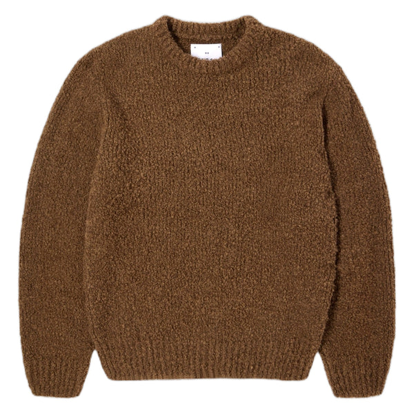 Maglione Edwin Dun Textured Sweater - Taupe - Maglieria di Edwin | Francis Concept