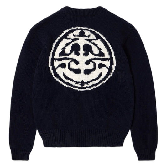 Maglione Edwin Ellis Sweater - Navy - Maglieria di Edwin | Francis Concept