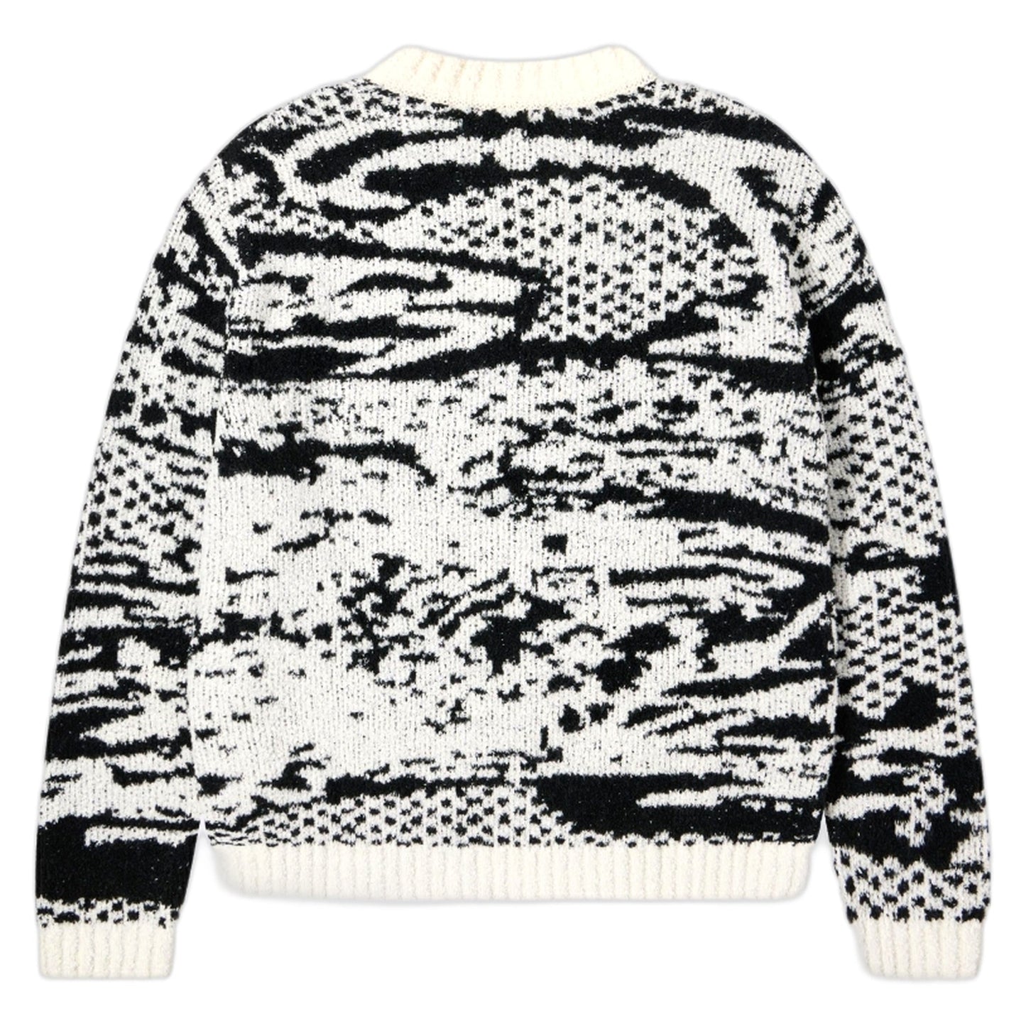 Maglione Edwin Panku Sweater - White/Black - Maglieria di Edwin | Francis Concept