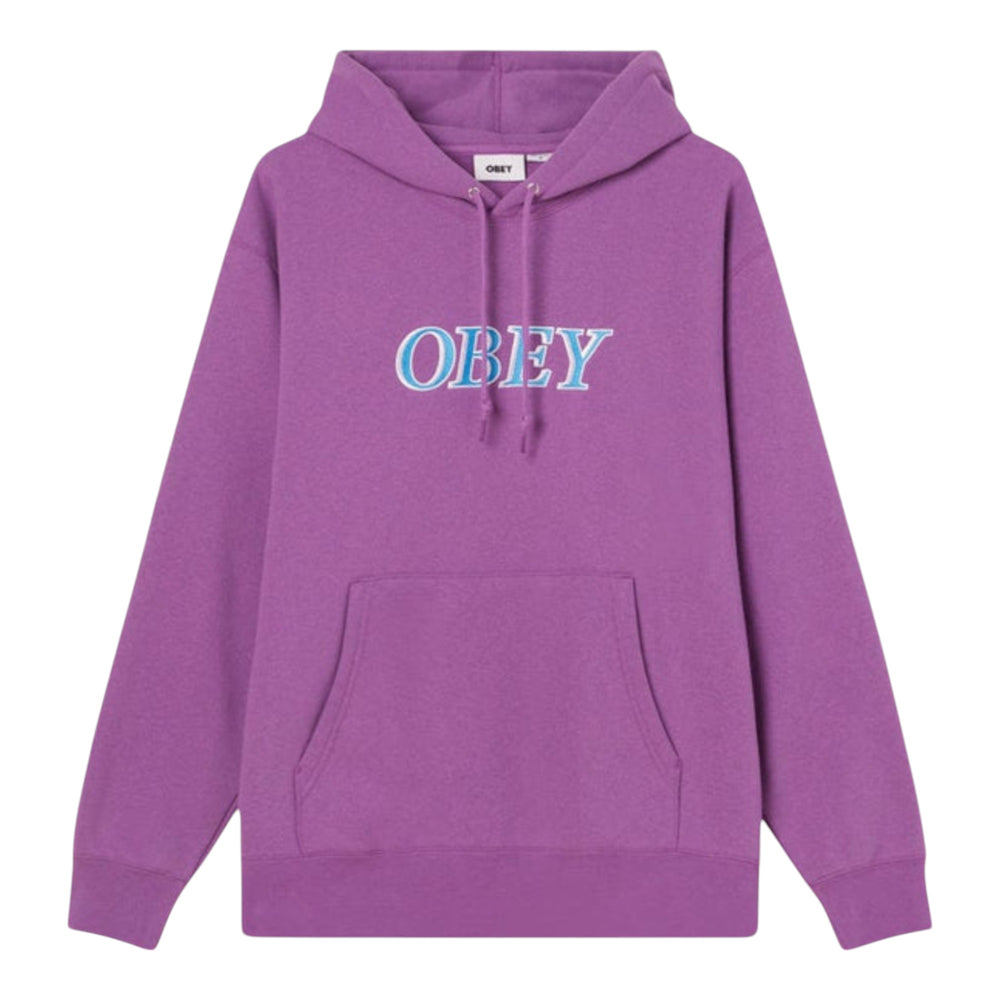 Felpa Uomo Obey Rhythm Hood Fleece - Dewberry Francis Concept