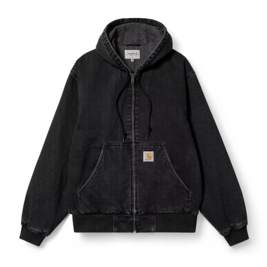 Carhartt Wip OG Active Jacket - Black Stone Washed