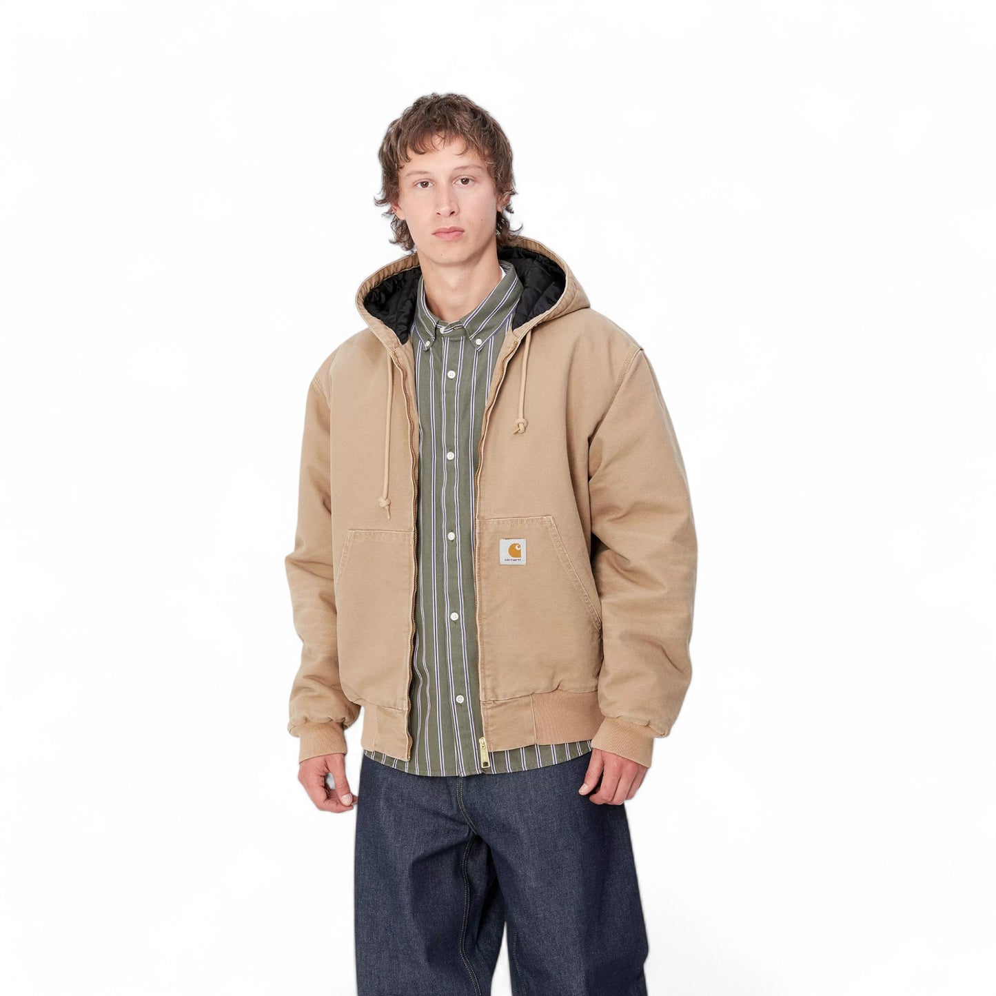 Carhartt Wip OG Active Jacket - Peanut Aged Canvas