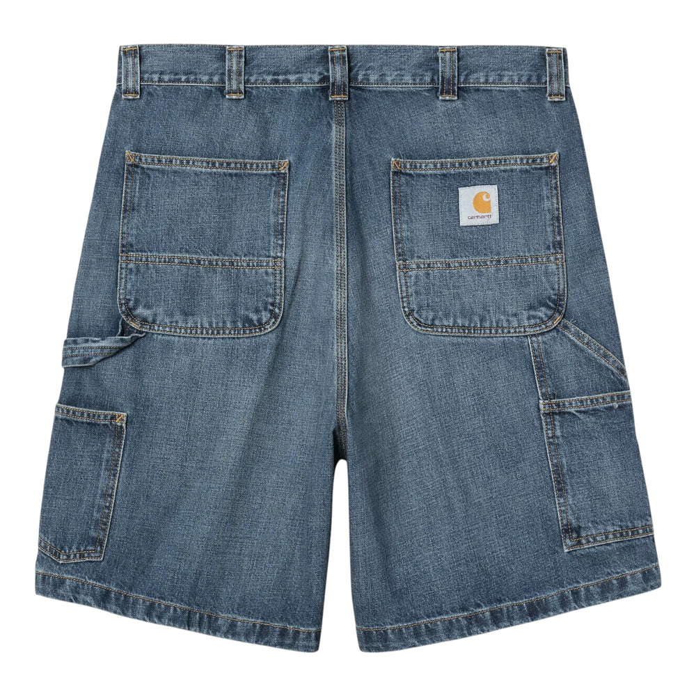 Carhartt Wip OG Single Knee Short - Blue Dark Used Wash