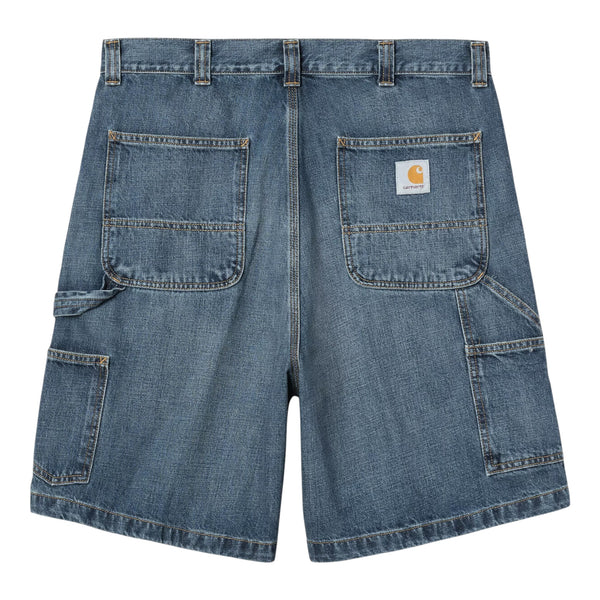 Carhartt Wip OG Single Knee Short - Blue Dark Used Wash