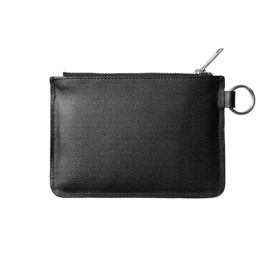 Carhartt Wip Onyx Zip Wallet - Leather Black / White