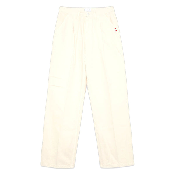 Pantalone Amish Pant Nogend - Bull Dyed Ecru - Pantaloni di Amish | Francis Concept