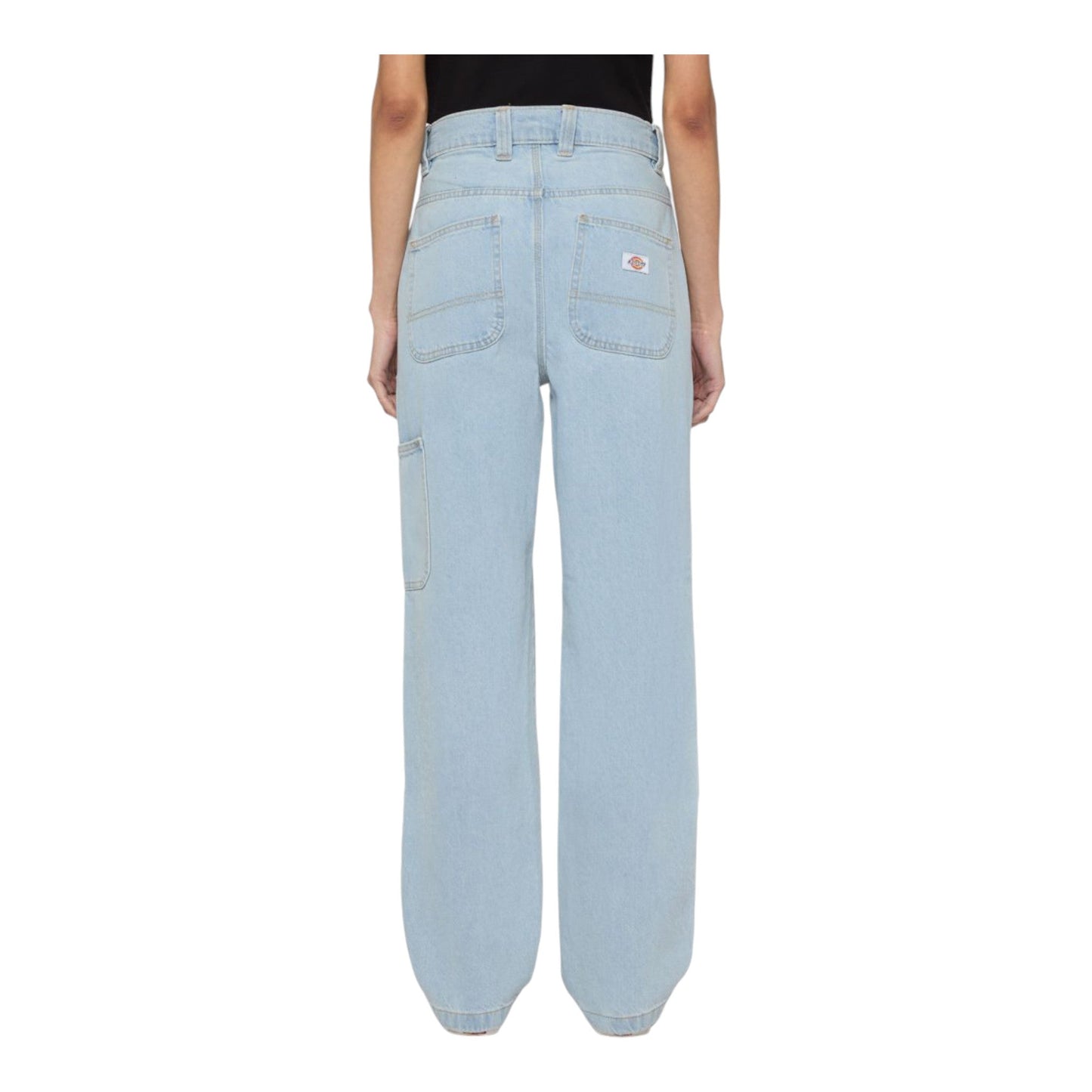 Pantalone Donna Dickies Madison Double Knee - Blue Vintage - Pantaloni di Dickies | Francis Concept