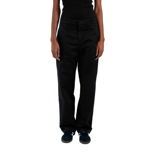 Pantalone Donna Dr. Denim Hill Pants - Nero - Pantaloni di Dr.Denim | Francis Concept