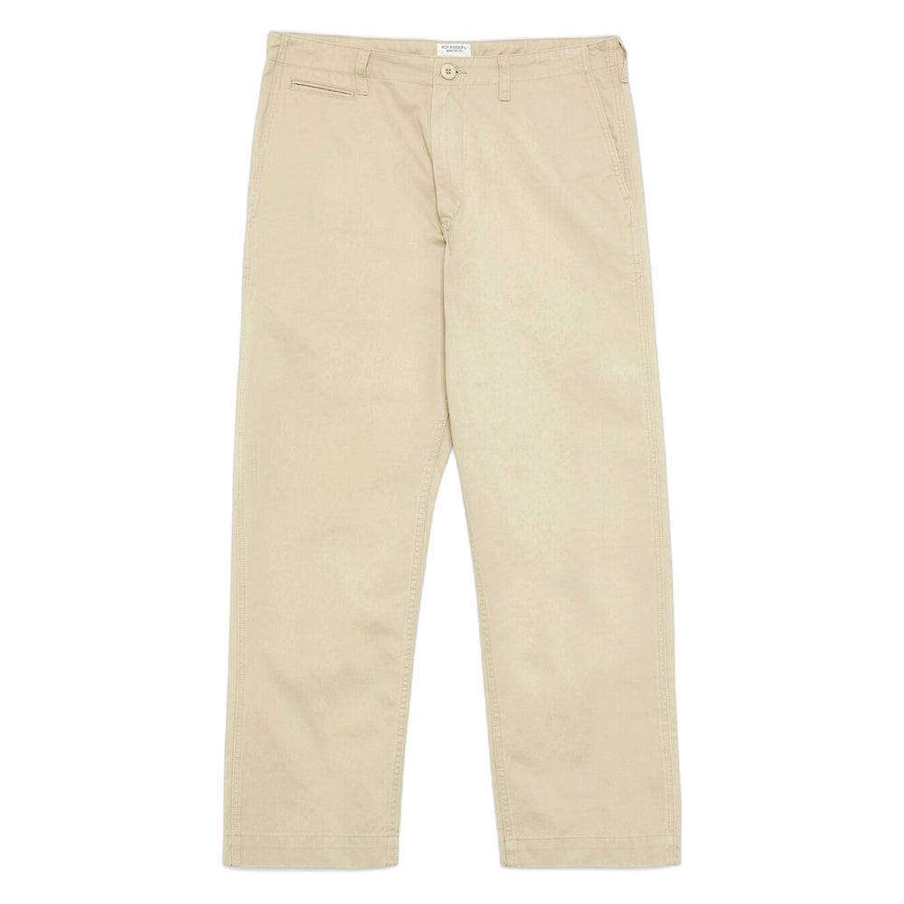 Pantalone Roy Roger's Chino Adrian Gabardine - Beige-Francis Concept