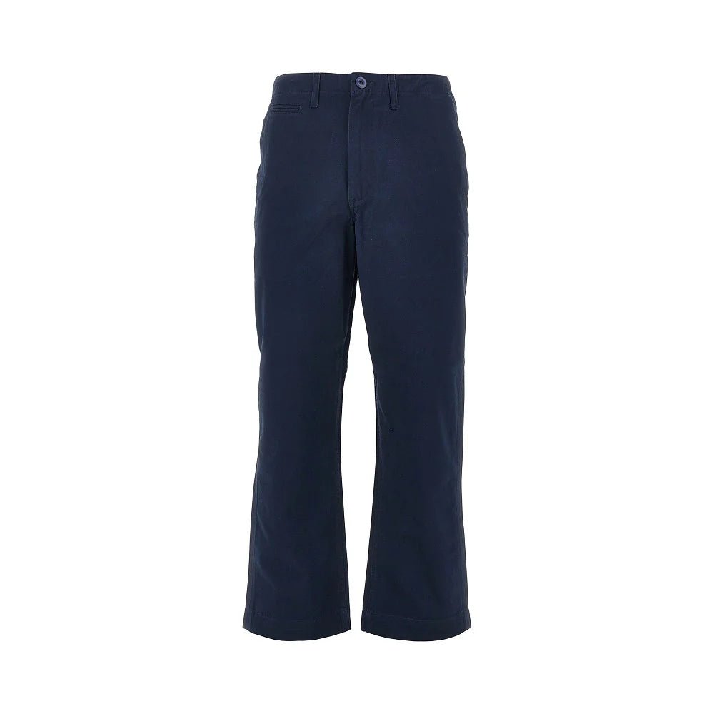 Pantalone Roy Roger's Chino Adrian Gabardine - Blue-Francis Concept