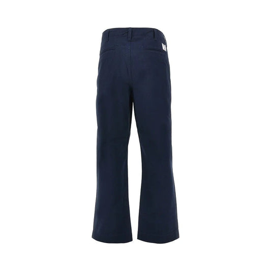 Pantalone Roy Roger's Chino Adrian Gabardine - Blue-Francis Concept
