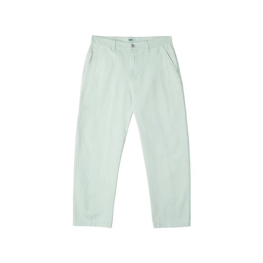 Pantalone Uomo Obey Hardwork Pigmaent Carpenter Pant - Verde - Pantaloni di Obey | Francis Concept