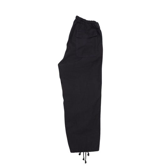 Pantalone Uomo Parachute Amish MAN AMISH Ripstop SW Washed black Nero - Pantaloni di Amish | Francis Concept