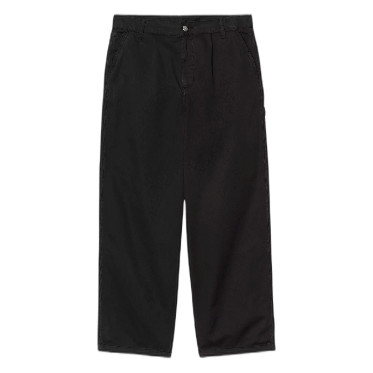 Pantaloni Carhartt Wip Holden Pant - Black Garment Dyed-Francis Concept