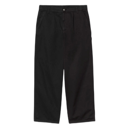 Pantaloni Carhartt Wip Holden Pant - Black Garment Dyed-Francis Concept