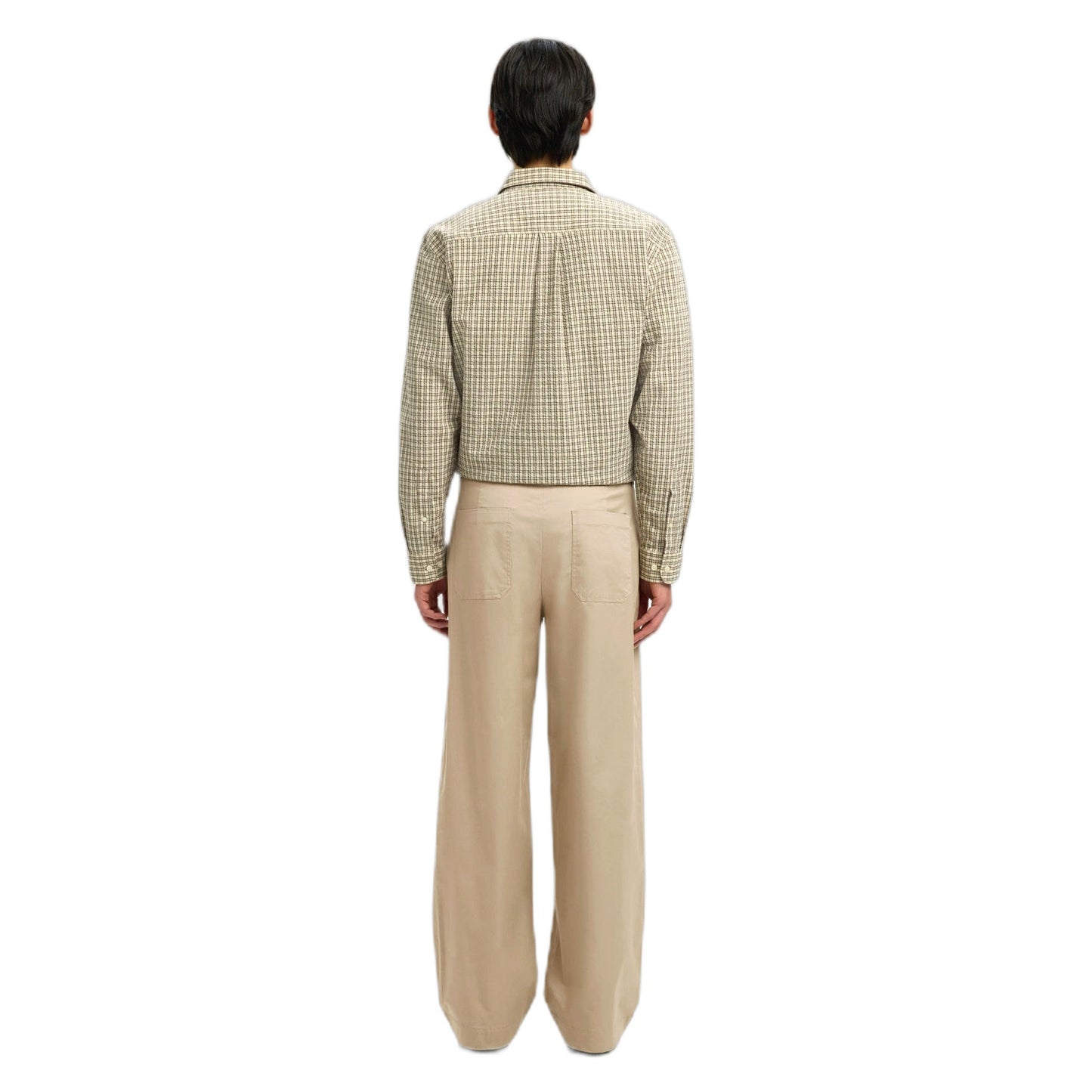 Pantaloni Selected Homme 260 Wide Leg Axel Jari Pant - Beige