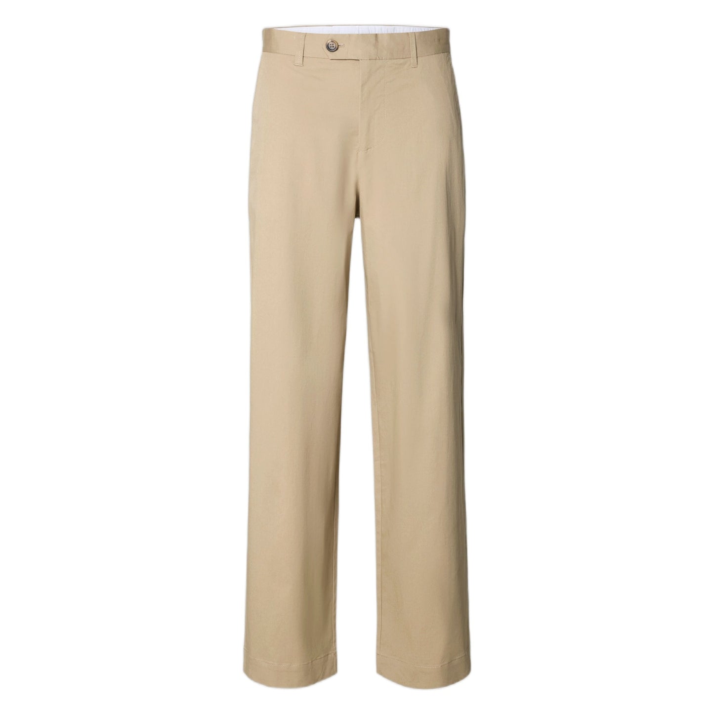 Pantaloni Selected Homme 260 Wide Leg Axel Jari Pant - Beige