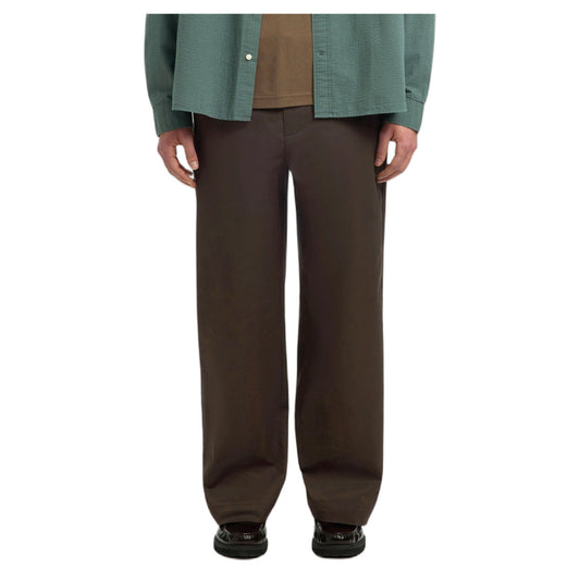 Pantaloni Selected Homme 260 Wide Leg Axel Jari Pant - Marrone