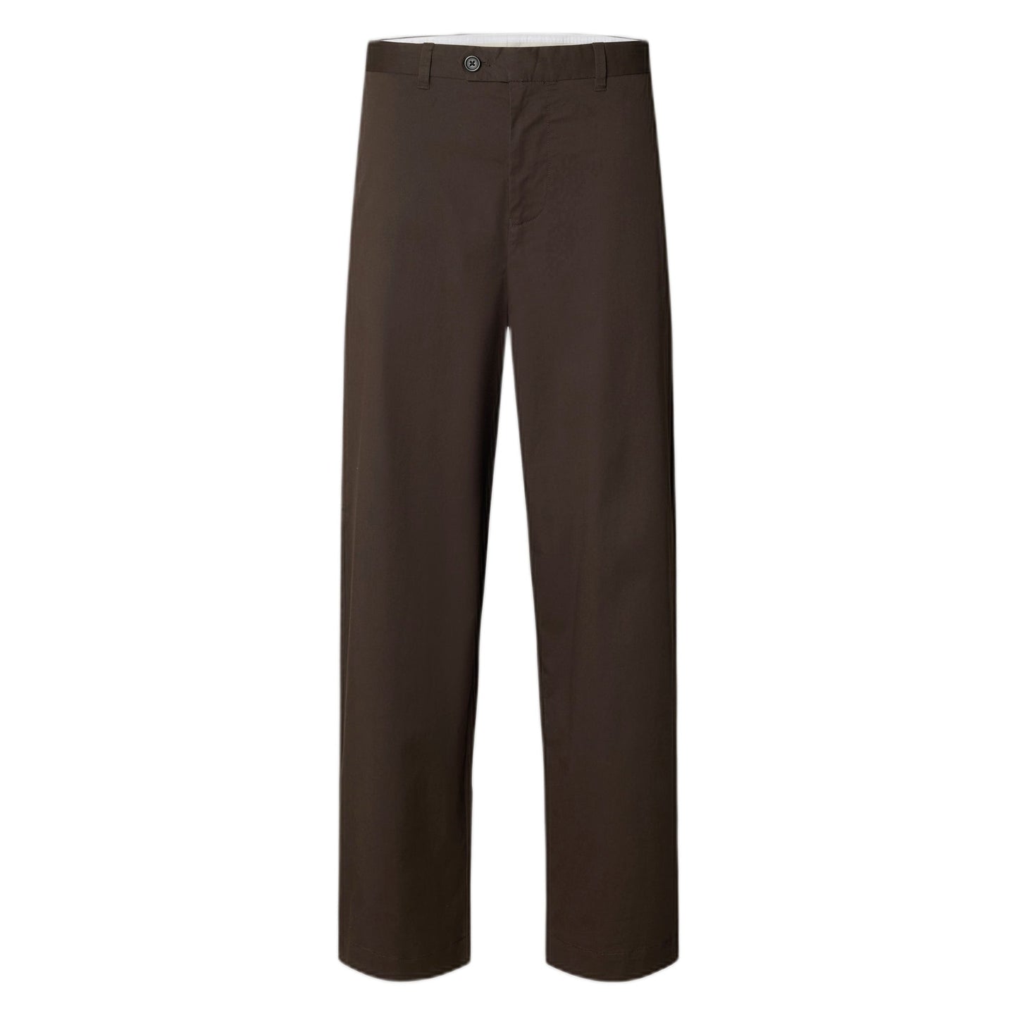 Pantaloni Selected Homme 260 Wide Leg Axel Jari Pant - Marrone