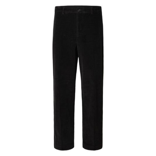 Pantaloni Selected Homme Slh220 Loose Art Courduroy Pant - Nero - Pantaloni di Selected Homme | Francis Concept